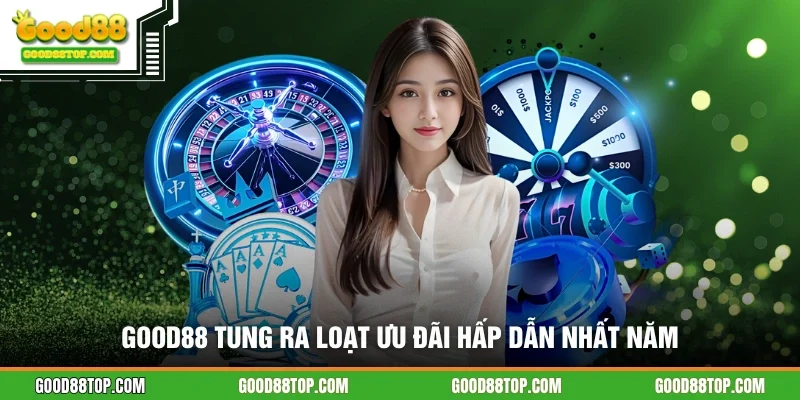 GOOD88 tung ra loạt ưu đãi hấp dẫn nhất năm